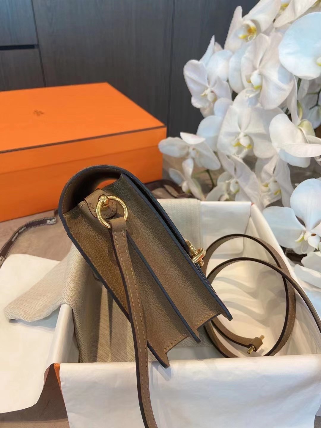 에르메스 룰리스18 골드 금장 에버컬러